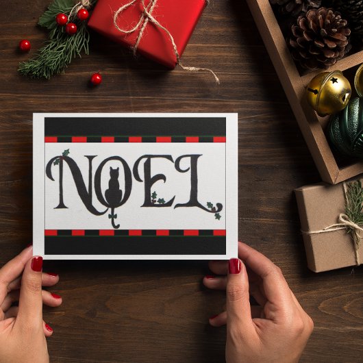 Weihnachten Cat Christmas Card