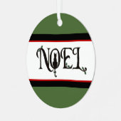 Weihnachten Cat Foto Ornament Aus Metall (Vorderseite links)