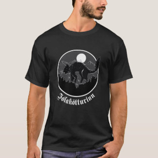 Weihnachten Cat Jolakotturin Isländisch Folklore A T-Shirt