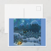 Weihnachten Cat Postkarte (Vorne/Hinten)