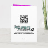 Weihnachten - Cavalier King Charles Spaniel - Meye (Rückseite)