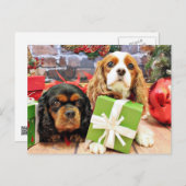 Weihnachten - Cavalier - Süßer Erbsen und Mohn (Vorne/Hinten)