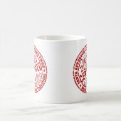 Weihnachten "Certified Naughty" Kaffeetasse (Mittel)