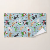 Weihnachten Chihuahua All Coats Badetuch Set (Handtuch)