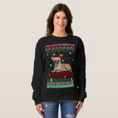 Weihnachten Chihuahua Das ist mein Weihnachtspajam Sweatshirt (Vorne ganz)