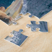 Weihnachten Chihuahua Surfing Puzzle (Seite)