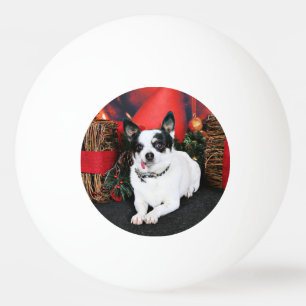 Weihnachten - Chihuahua X - Stella Tischtennisball
