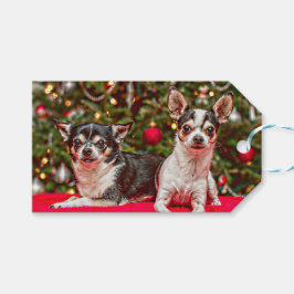 Weihnachten Chihuahuas Geschenkanhänger