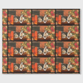 Weihnachten Chihuahuas Geschenkpapier (Flach)