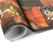 Weihnachten Chihuahuas Geschenkpapier (Rolleneckpunkt)