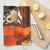 Weihnachten Chihuahuas Handtuch (Viertel Falte)