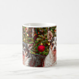 Weihnachten Chihuahuas Kaffeetasse