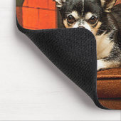 Weihnachten Chihuahuas Mousepad (Ecke)