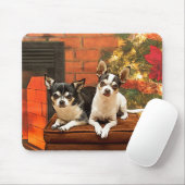 Weihnachten Chihuahuas Mousepad (Mit Mouse)