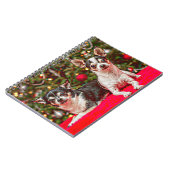 Weihnachten Chihuahuas Notizblock (Linke Seite)