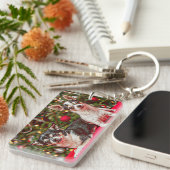 Weihnachten Chihuahuas Schlüsselanhänger (Vorderseite rechts)