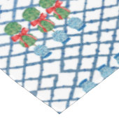 Weihnachten Chinoiserie Bamboo Topiaries Tischdecke (Schrägansicht)