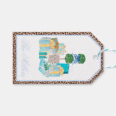 Weihnachten Chinoiserie Ginger Jar Topiary Geschen Geschenkanhänger (Vorderseite (Horizontal))