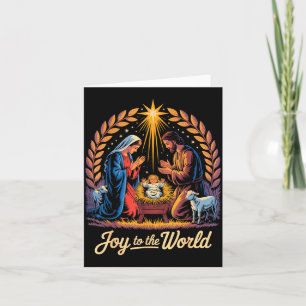 Weihnachten Christi Geburt Jesu Freude Zu Karte