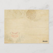 Weihnachten Christi-Liebe Postkarte (Rückseite)