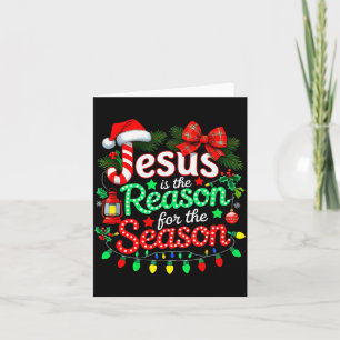 Weihnachten Christlich Jesus Ist Der Grund Für S Karte