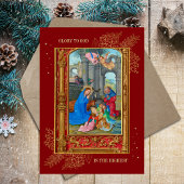 Weihnachten Christlich katholische Geburt Familie 