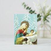 Weihnachten Christlich nostalgisch (Stehend Vorderseite)