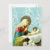 Weihnachten Christlich nostalgisch (Vorne/Hinten)