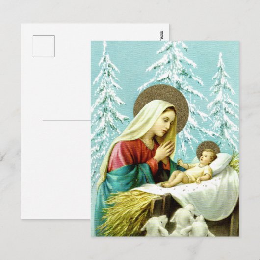 Weihnachten Christlich nostalgisch (Vorne/Hinten)