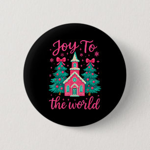 Weihnachten Christliche Kippfigur Freude Für Die W Button