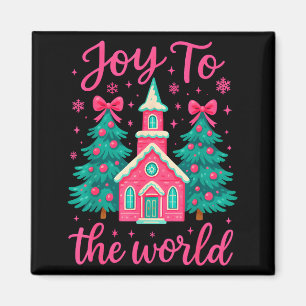 Weihnachten Christliche Krippe Freude Für Die Welt Magnet