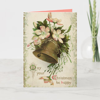 Weihnachten Christmas Bell Karte