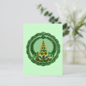 Weihnachten Claddagh (Stehend Vorderseite)