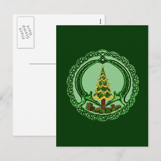 Weihnachten Claddagh (Vorne/Hinten)