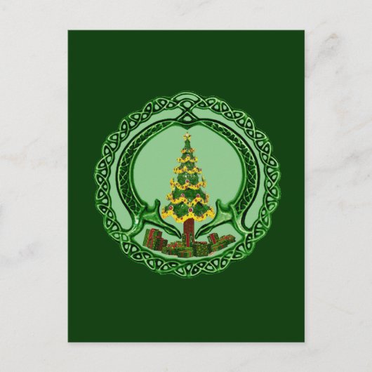 Weihnachten Claddagh (Vorderseite)