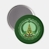 Weihnachten Claddagh Magnet (Vorderseite/Rückseite)