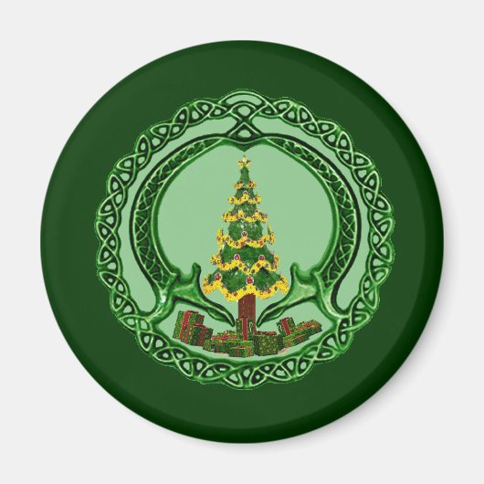 Weihnachten Claddagh Magnet (Vorne)