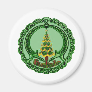 Weihnachten Claddagh Magnet