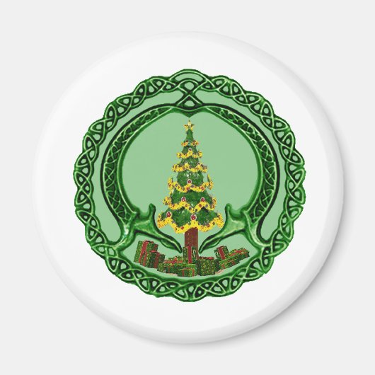 Weihnachten Claddagh Magnet (Vorne)