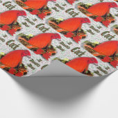 Weihnachten Cockadoodledoo Geschenkpapier (Ecke)