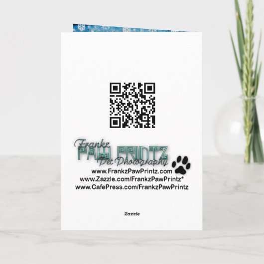 Weihnachten - Cockapoo - Bella (Rückseite)