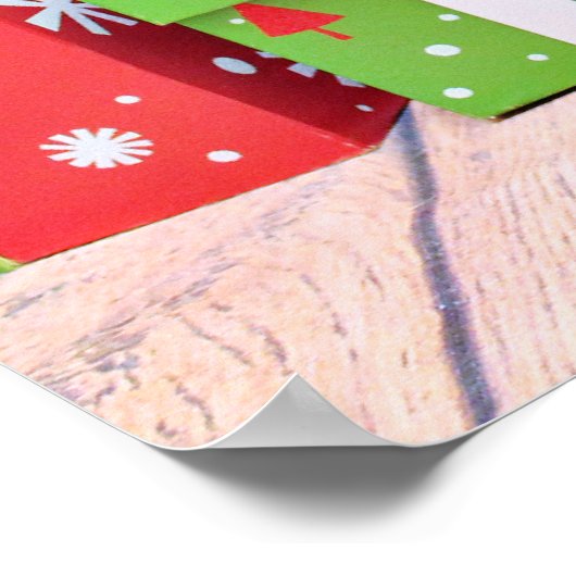 Weihnachten - Cockapoo - Jack Poster (Ecke)