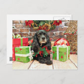 Weihnachten - Cocker spaniel - Lilie (Vorne/Hinten)