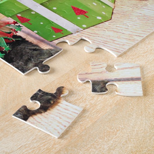 Weihnachten - Cocker spaniel - Lilie Puzzle (Seite)