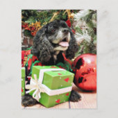 Weihnachten - Cocker Spaniel - Marshall (Vorderseite)