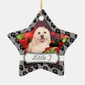 Weihnachten - Cockerspaniel - Toby, Havanese - Keramikornament (Vorne)