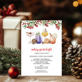 Weihnachten Cocktail Party Einladung