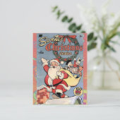 Weihnachten-Comicen 1952 Feiertagspostkarte (Stehend Vorderseite)