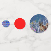 Weihnachten Confetti - Weihnachtsgeschenke für Tis Konfetti (Rückseiten)