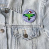 Weihnachten Conure/Lorikeet/Papagei Button (Beispiel)